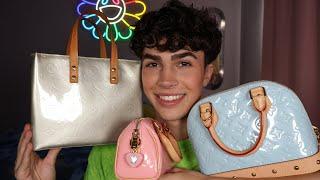 ASMR- Bag Collection (bag/purse tapping scratching sounds)