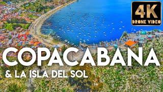 Copacabana, Lake Titicaca & Isla Del Sol 4k Drone