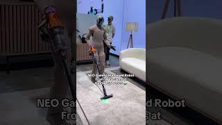 NEO Gamma Humanoid Robot Vacuums at Nvidia GTC 2025