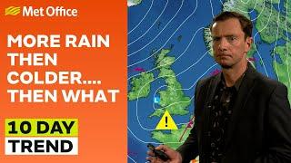 10 Day Trend 25/09/2024 – Rain, further flooding likely and then? – Met Office weather forecast UK