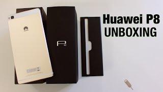 Huawei P8 unboxing and first impressions - Champagne Gold edition