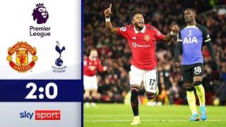 Teamgeist beflügelt Red Devils! | Manchester United - Tottenham Hotspur 2:0 | Premier League 2022/23