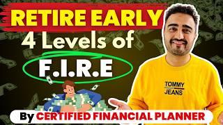 F.I.R.E - Financial Independence Retire Early|4 types of FIRE explained |Invest For Early Retirement