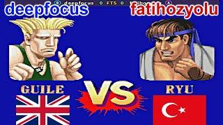 Street Fighter II': Champion Edition - deepfocus vs fatihozyolu FT5