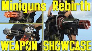 Fallout 4: Miniguns Rebirth - Weapon Mod Showcase