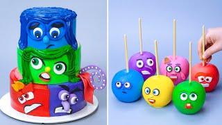 Wonderful INSIDE OUT Cake Decorating Ideas 2024 | Top Colorful Fondant Cake Compilation