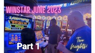 Winstar World Casino June 2023 stay, hoping to see a famous face! #winstar #casino #slots