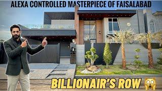 Fully-Furnished 1 Kanal BUSINESS TYCOON's House For Sale in FAISALABAD Abdullah Gardens