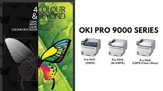 OKI Pro 9000 Graphic Art Printers Types