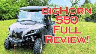 ALL NEW BIG HORN 550 SIDE BY SIDE | HONEST REVIEW and First Impressions