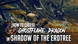 How to Cheese Ghostflame Dragon at Moorth Ruins in Shadow of the Erdtree (Easy Kill)