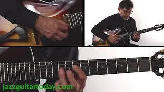 Jazz Guitar Today - The Nearness of You -  Chord Melody Breakdown