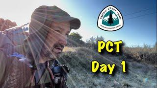 Pacific Crest Trail(PCT) - Day 1 - Leaving Campo