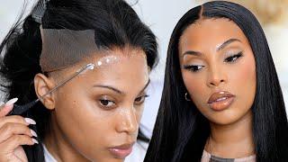 THE ULTIMATE MELT  FROM START TO FINISH |NO BABY HAIR| WIG INSTALL