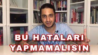 Bu HATALARI Yapmadığım İçin TIP KAZANDIM | YKS - LGS