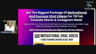 500 DFY Motivational Shorts Mega Bundle – With Training On How To Use Them