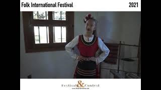 Online Folk International Festival Festival&Contest  113 2021, Kristina Aleksandrova