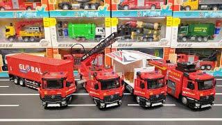 Review Of Metal Diecast Trucks For Container Truck, Fire Truck, Wingbox Truck