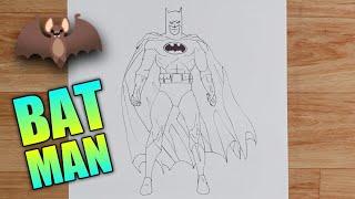 How to Draw Batman full body | Batman full body Drawing | Sketch | Sketches