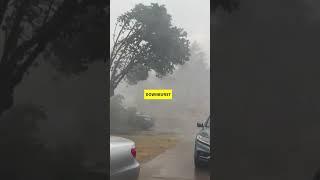 On This Day 1 Year Ago - Midlothian, TX Downburst #stormchasing #downburst  #weather #damage