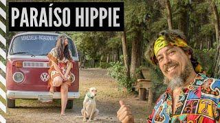 Supuesto PARAÍSO HIPPIE escondido en la SIERRA ! ¿UTOPÍA O REALIDAD?