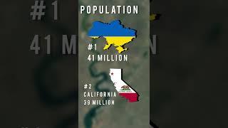 What if Ukraine was a US state?