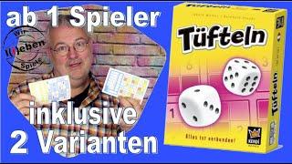 Tüfteln - Ein Würfelspiel, supereinfach und wenig Regeln!