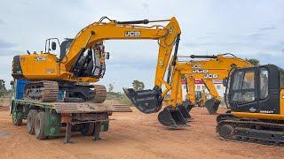 Purchase to new JCB 145 NXT Excavator Best Machine Selection Pooja Working on field | New Jcb Video