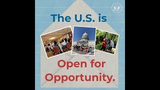 The U.S. is Open for Opportunity