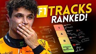 Every F1 track RANKED!