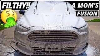 A Mom's FILTHY Ford Fusion | Full Detail | AndRem Details