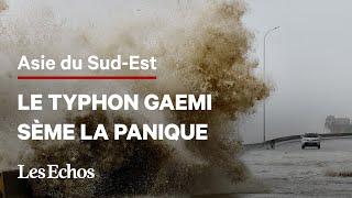 Le typhon Gaemi se dirige vers la Chine après avoir ravagé Taïwan et les Philippines