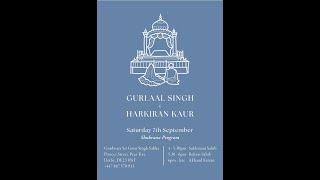 Shukrana Kirtan smagam     Gurlaal singh & Harkiran kaur Anandkaraj #Sgssderby #akjuk #AkjKiran