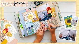 Journal With Me | Ep 73 | Journaling Process | How I journal
