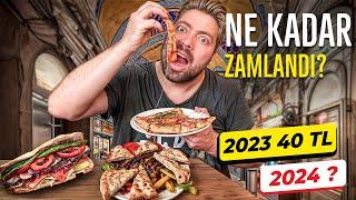 KAPALı ÇARŞI SOKAK LEZZETLERİ! Ne Kadar Zamlandı?