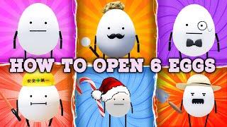 How To Open All 6 Eggs IN | SECRET STAYCATION | Roblox