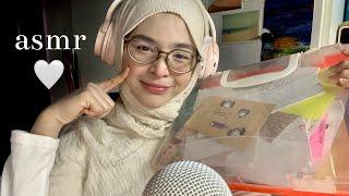 ASMR 30 MINS  YAPPING YOU TO SLEEP 🫶(reading letters, mic rubbing, close up whispers)