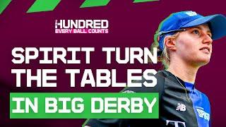 Charlie Dean & Sarah Glenn inspire Spirit comeback in London derby v Invincibles! Every Ball Counts