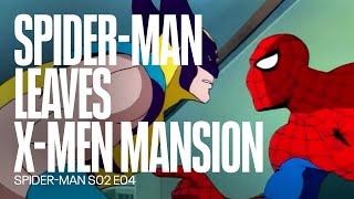 Spider Man leaves the X Men Mansion | Spider Man