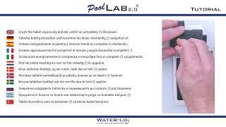 PoolLab 2.0 - Pooltester elektronischer Wassertester. Tutorial: Messung der Wasserparameter