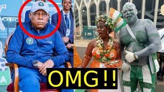 See What Happened to Shettima After Nigeria Defeated South Africa in AFCON