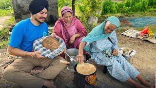 Pude With Kheer (ਖੀਰ ਪੂੜੇ ) Monsoon Special  | Harman khosa |