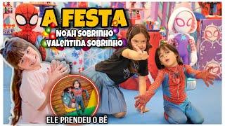 ANIVERSÁRIO DA VALENTINA SOBRINHO E NOAH SOBRINHO - *eufui