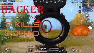 BSF KILLED the Hacker || 17 Kills Squad chicken dinner || BSF Gaming || PUBG Mobile EMU