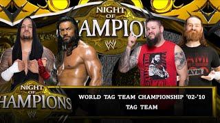 WWE 2K23 - Kevin Owens & Sami Zayn Vs. Roman Reigns & Solo Sikoa - Night of Champions