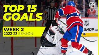 Top 15 Goals from Week 2 of the 2022-23 NHL Season