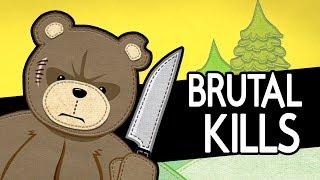 Naughty Bear - All Executions (Brutal Kills Compilation)