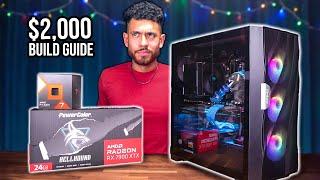 Best RX 7900 XTX Gaming PC Build Guide (w/ Ryzen 7 7800X3D) $2000