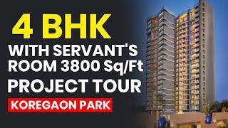 4BHK  Koregaon Park Pune 3800Sq/Ft Luxury House with Servant's Room [PROJECT TOUR]