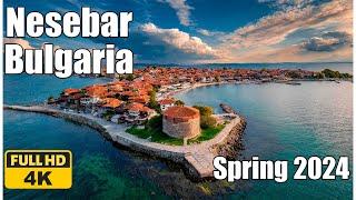 【4K】𝐖𝐀𝐋𝐊  Nesebar (Nessebar), Bulgaria 2024